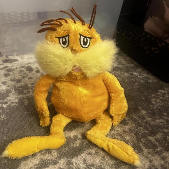 Dr Seuss I Am the Lorax Board Book & Plush Lorax Character - Picture 5 of 8